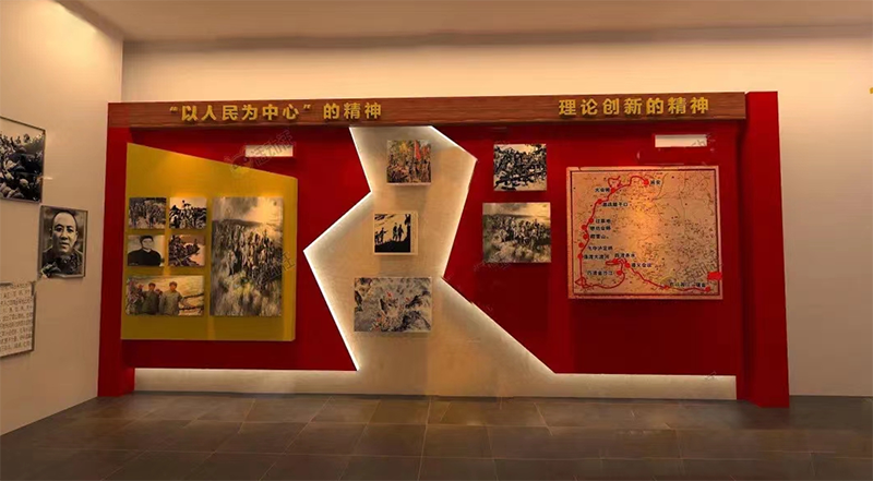 紅色展館如何設(shè)計？